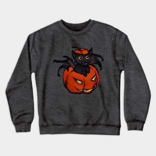 Cat Pumpkin Halloween Crewneck Sweatshirt